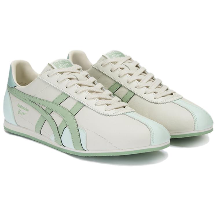 ONITSUKA TIGER Runspark Нескользящие Кроссовки с Низким Верхом Повседневные Унисекс Бежевые 1183C442-100