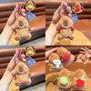 Capybara Plush Backpack Keychain With Sports Theme For Gift
