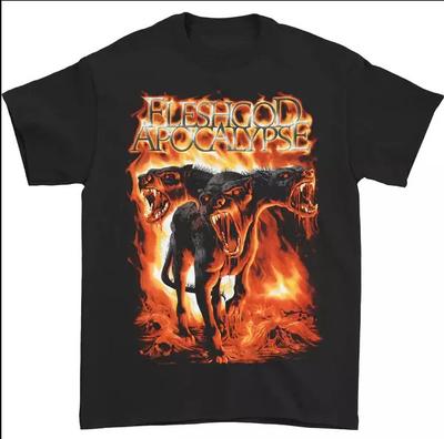Футболка группы Cerberus Fleshgod Apocalypse размер S-5XL Унисекс