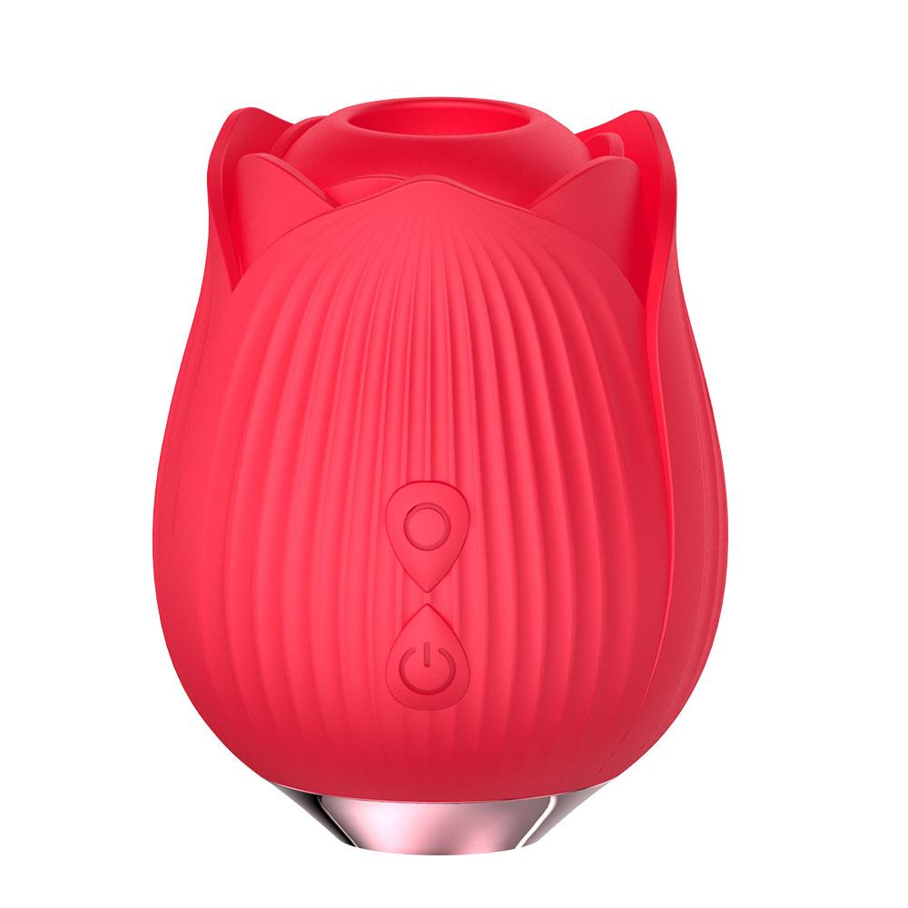 Вибраторы Rose Clit Sucker для женщин, 10-частотный мощный стимулятор клитора, вакуумное сосание