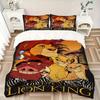 3pcs set Lion King, Simba, Pride Rock Bedding Set with Duvet Cover + Pillowcases, All-Season Polyester, Home and Decor 71