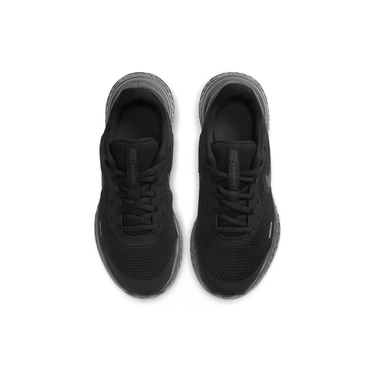 Nike REVOLUTION 5 Тканевые низкие детские кроссовки для бега Черный Воин Подростки BQ5671-001