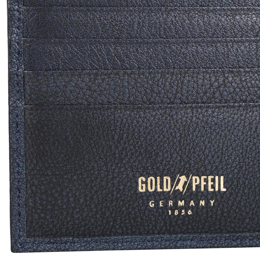 GOLD PFEIL OXFORD Мужской кошелек из натуральной кожи, бордовый, GP10320