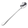 Long Handle Stainless Steel Ice Cream Dessert Soup Coffee Mixing Spoon Flatware