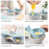 Microwave Double Egg Poacher Maker With Lid Detachable Drain Basket Heat Resistant Food Grade PP Poached Egg Cooker Steamer Kitchen Gadget