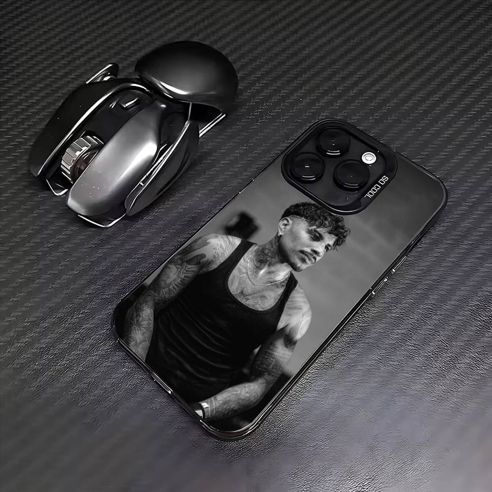 R-Rauw A-Alejandro Phone Case For iPhone 17, 16,15,14,13,12,11 Plus,Pro Max, Colorful Silver Funda Cover