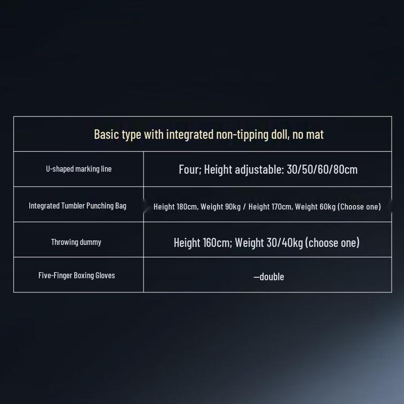 YouSijia Fighting Fundamentals Training & Assessment System Kit
