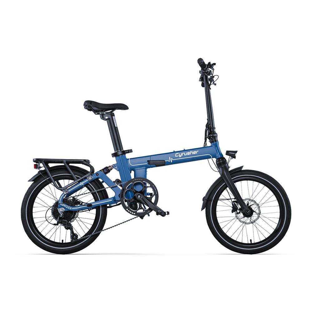 CYRUSHER Sonder Folding Electric Bike 250W 48V 10Ah Battery