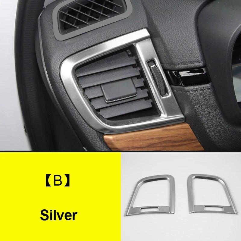 Для Honda crv CR-V 2017-2022 Нержавеющая приборная панель автомобиля, накладка на вентиляционное отверстие, выходная рамка, рамка, гарнир, молдинг, объемный объем