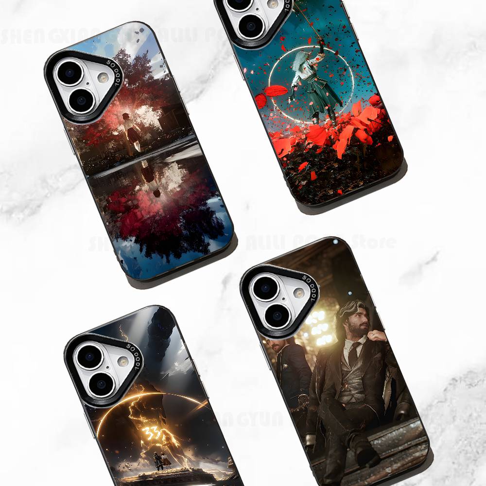 Чехол для телефона Clair Obscur Expedition 33 для IPhone 17 16e 16 15 14 13 12 Pro Max X XR XS MAX Задняя крышка