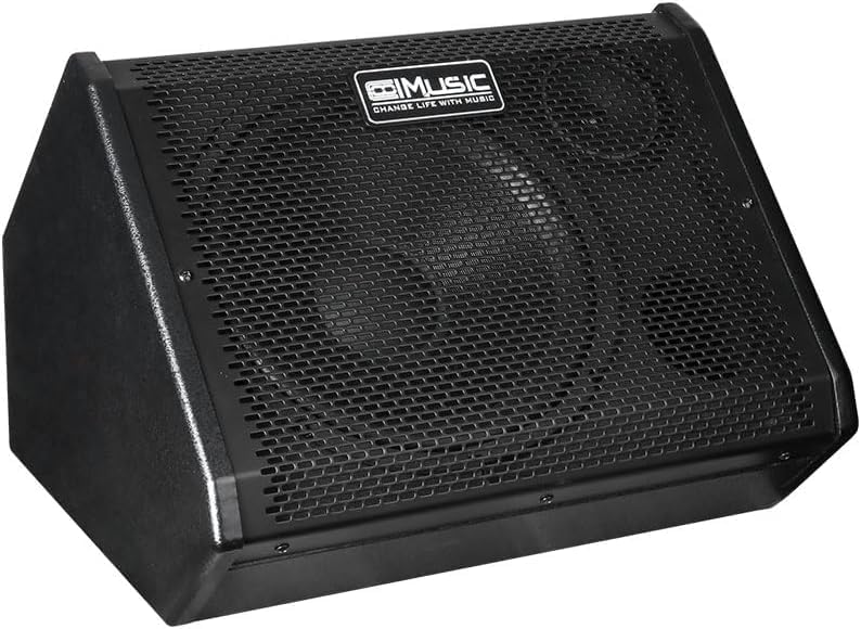 Coolmusic DM80 AMP 80 Вт электронный барабанный усилитель, клавишный усилитель с входом Aux и 2 3-полосными эквалайзерами и DI OUT BT, входами,