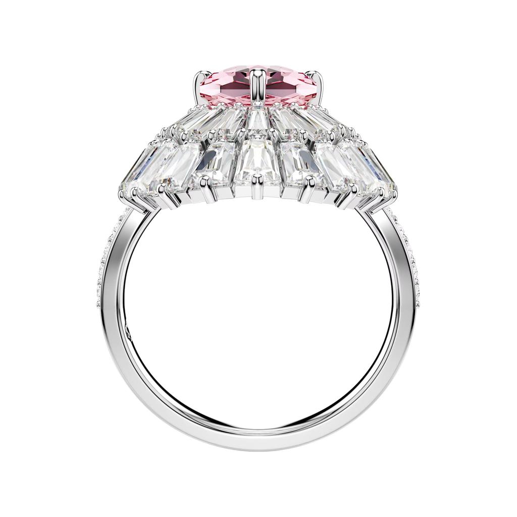 Swarovski Кольцо с узором Idyllia с кубическим цирконием Женские кольца Серебро 5687609