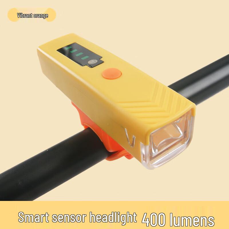 Lishi Умный USB-перезаряжаемый передний велосипедный фонарь