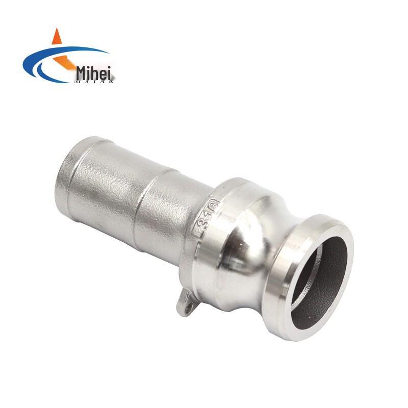 MSTAR Stainless Steel D-Type Bulkhead Quick Connector