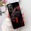 Для Realme C67 4G 5G / Realme 12 Lite 4G Чехол RMX3782 RMX3890 Прозрачный Мягкий ТПУ Чехол Цветы Милый Мультяшный Крутой Дракон Чехол