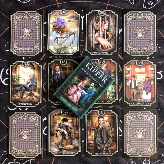 39 шт. Карты Таро Портативные Глянцевая отделка Художественная бумага Английские Карты Таро для Гадания для Развлечения