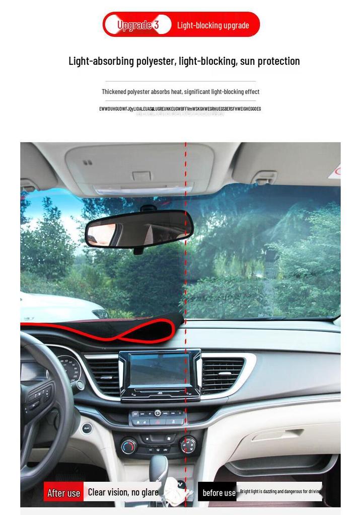Коврик-солнцезащита на приборную панель Haval Menglong - Защита от солнца и жары с теплоизоляцией и блокировкой света
