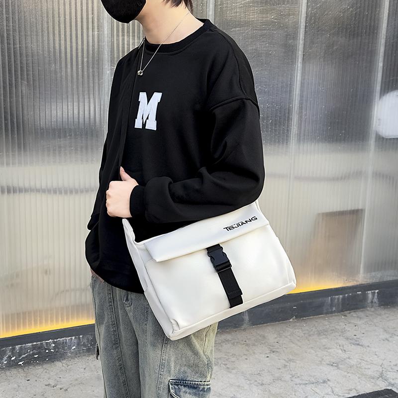 Men's Crossbody Bag Student Shoulder Bag Women's Large Capacity Messenger Bag