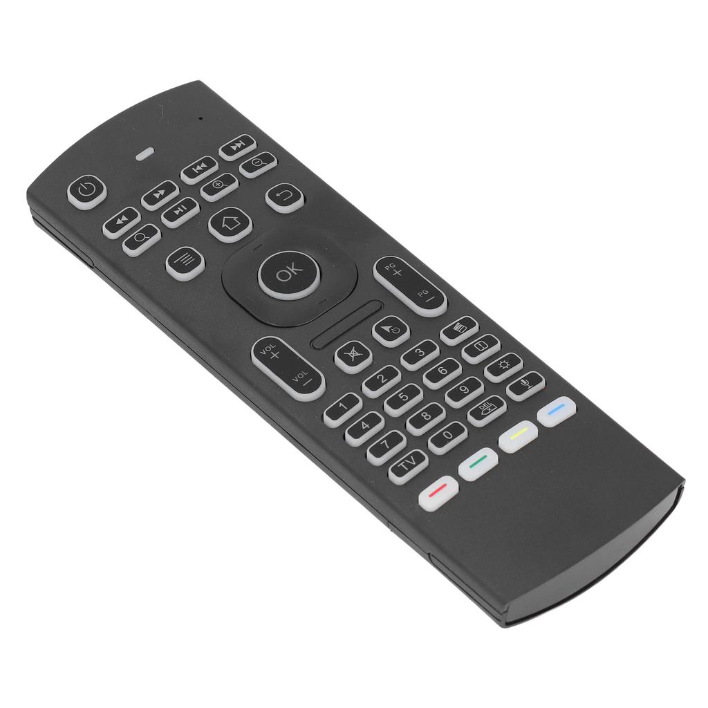 Universal TV Remote Wireless Keyboard Fly Mouse with Motion Sensing Voice Search IR Learning for Android TV Box PC