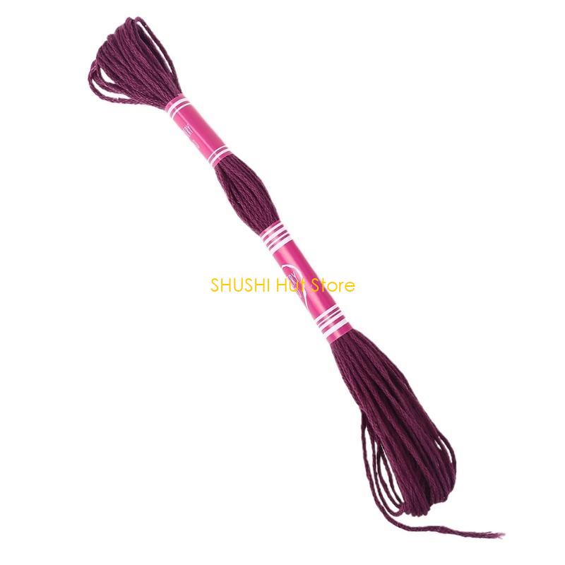 12 шт. для вышивки крестом Нитки Градиентные Мулине Катушки для шитья Плетение DIY Домашние Инструменты для рукоделия Аксессуары D57B