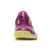 Бадминтонные кроссовки Li Ning женские низкие Wild Berry Purple/Corn Pop Yellow AYTR018-2