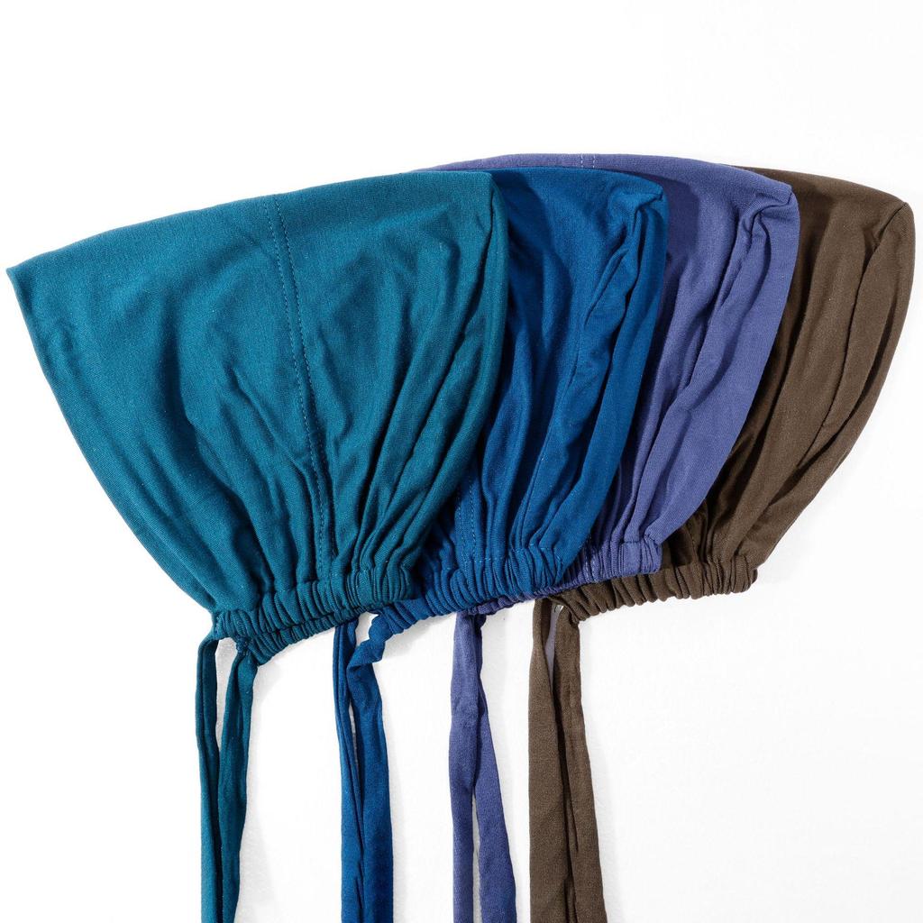 Премиальная мерсеризованная хлопковая регулируемая эластичная шапочка для волос