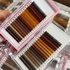 Индивидуальный логотип Матовые коричневые кашемировые подставки для наращивания ресниц Мягкий цвет Объемные подставки для ресниц Индивидуальные цвета Материалы для наращивания ресниц