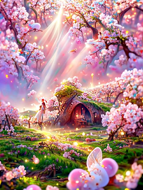 Полный дрель алмазная живопись мечта розовый сад пейзаж вышивка крестиком Алмазная вышивка DIY художник украшение для гостиной стены