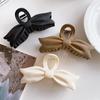 New Retro Khaki Hair Claws Vintage Irregular Bow Hair Clip Clamp Hairpin Hairgrips Barrettes Hair Accessories For Women Headwear