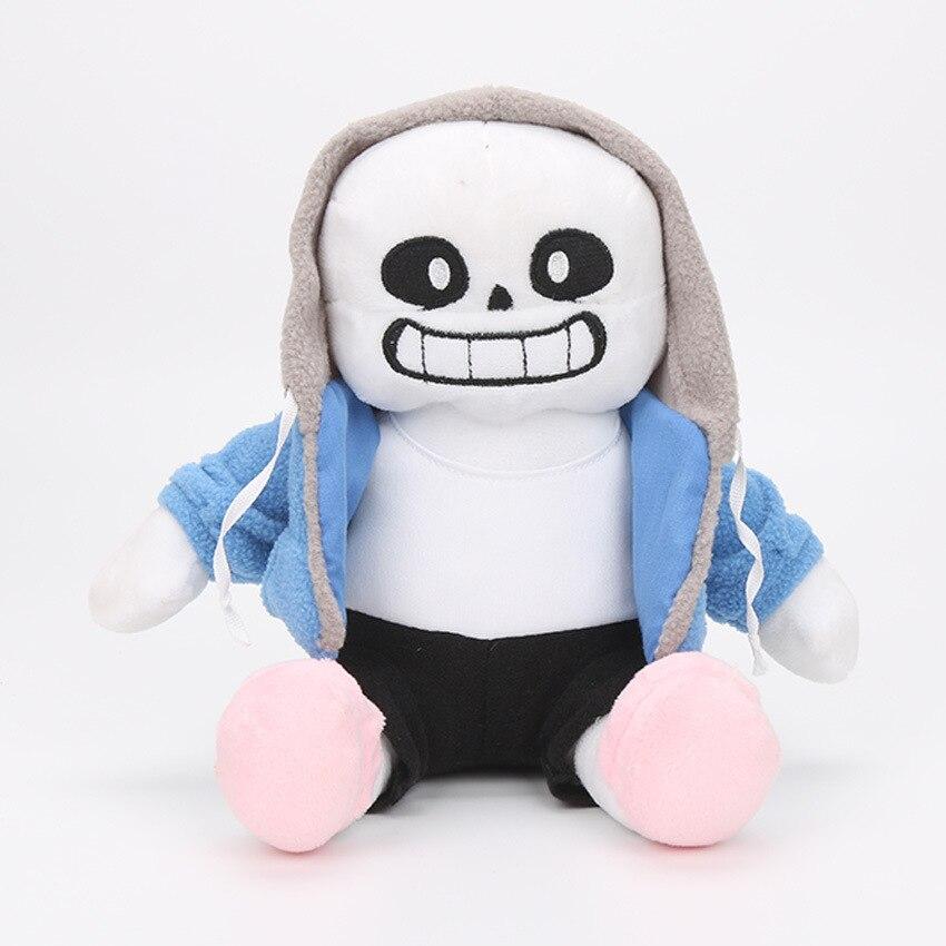 23 см плюшевая игрушка Sans Undertale, игра Undertale Sans, плюшевые игрушки, мягкая кукла Peluche, игрушки для детей, подарок на день рождения, Рождественский подарок