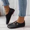Fashion Trendy Women's Casual Shoes 2024 New Comfortable and Simple Flat Bottom Anti Slip Vulcanized Women's Shoes Zapatos De Mujer
