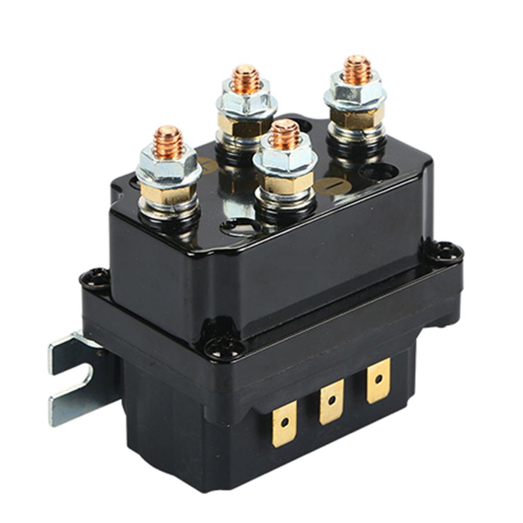 Универсальный 250A 12 Вольт лебедка соленоид контактор реле лебедка кулисный переключатель большой палец для 5000lbs-7000lbs квадроцикл UTV 4WD лебедки