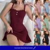 Heresh Lace Camisole Nightgown - European & American Sexy Cute Women's Pajamas