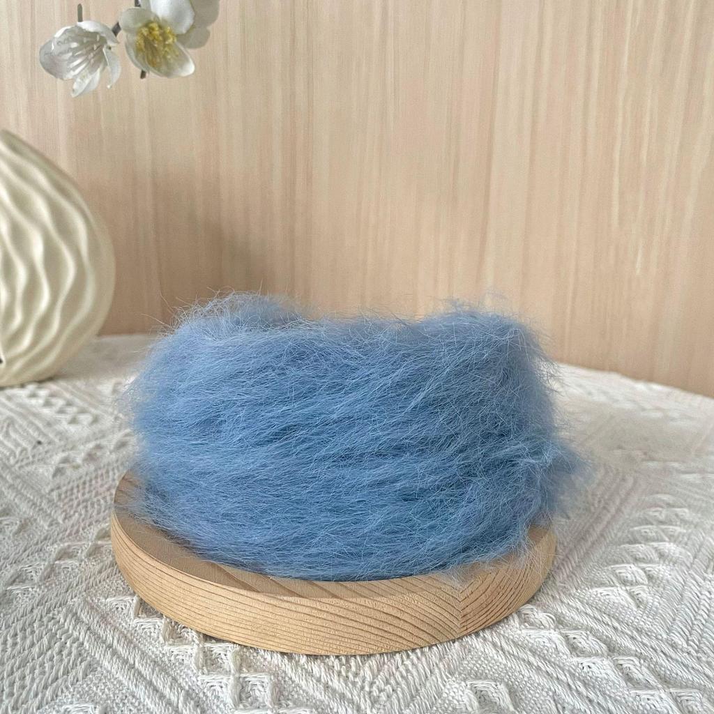 25mm Mink Fur Chenille Stems for Handmade DIY Twist Sticks and Puppy Doll Crafts