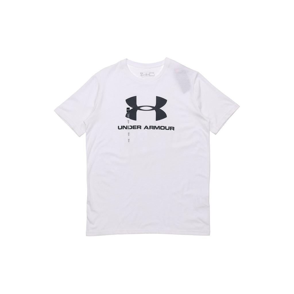 Under Armour Мужская футболка Sportstyle Training с короткими рукавами, белая 1329590-100