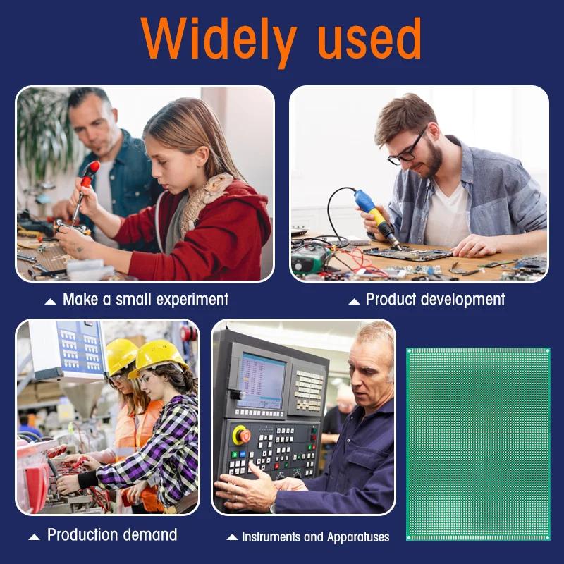 1PCS PCB Prototype Board 15x20cm 20x30cm Single Side Protoboard Green Fiberglass Plate Diy Universal Circuit Boards