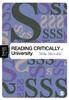 Книга Reading Critically At University