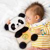Breathing Soothing Panda,Panada Sound Machine with Lights and Music Sensory Plushies Panada Toy for Baby