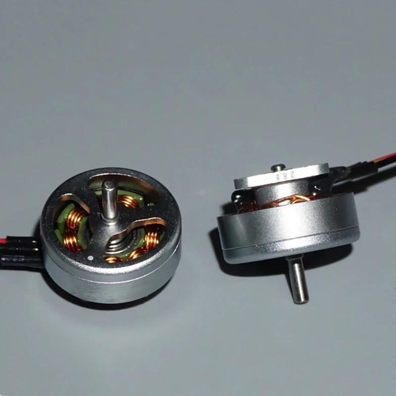 Высокоскоростной двигатель с валом 1,5 мм для RC-дрона, DIY-аксессуары, 1S-2S, 3,7 В, 7,4 В, 15000 кВ, миниатюрный, 14 мм, 3-фазный бесщеточный двигатель