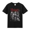 Винтажная футболка Slipknots Prepare for Hell Tour Черная Женская Тяжелый Металл Рок-группа Мужчины Женщины Хип-Хоп Эстетика Графическая Футболка Y2k