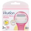 Женские бритвенные лезвия Intuition Lemonberry Breeze, 3 шт. в упаковке, 2 шт.