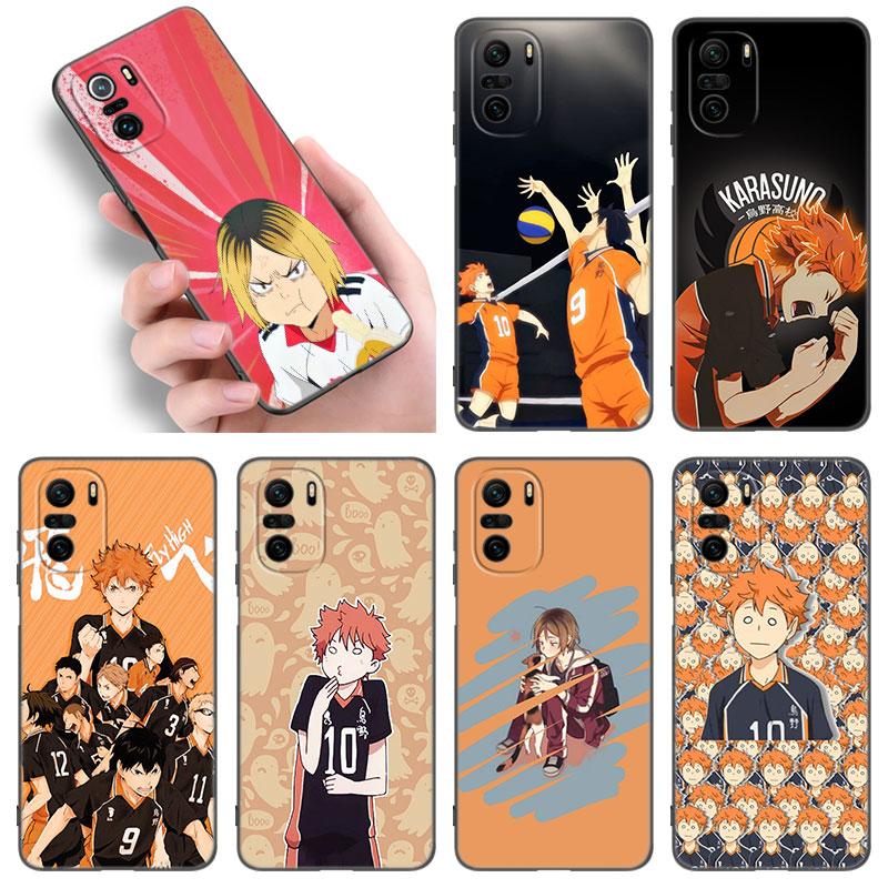Чехол для телефона с аниме Kozume Kenma Haikyuu для Xiaomi POCO F2 F3 M2 M3 M4 X3 X4 Pro NFC F4 GT 5G F1 X2 C3 C31 C40 M5S, черный чехол из ТПУ