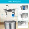 Cat Water Fountain Filters For Oneisall Automatic Pet Water Fountain Replacement Filters And Sponges-ABSW