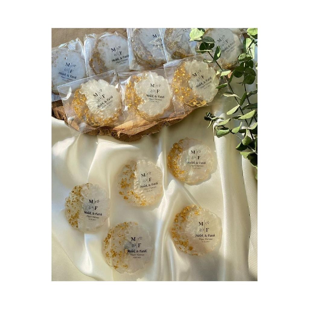 Эпоксидный Магнит 25 Шт. Обещание Помолвка Свадьба Свадебный Подарок Хной Организация