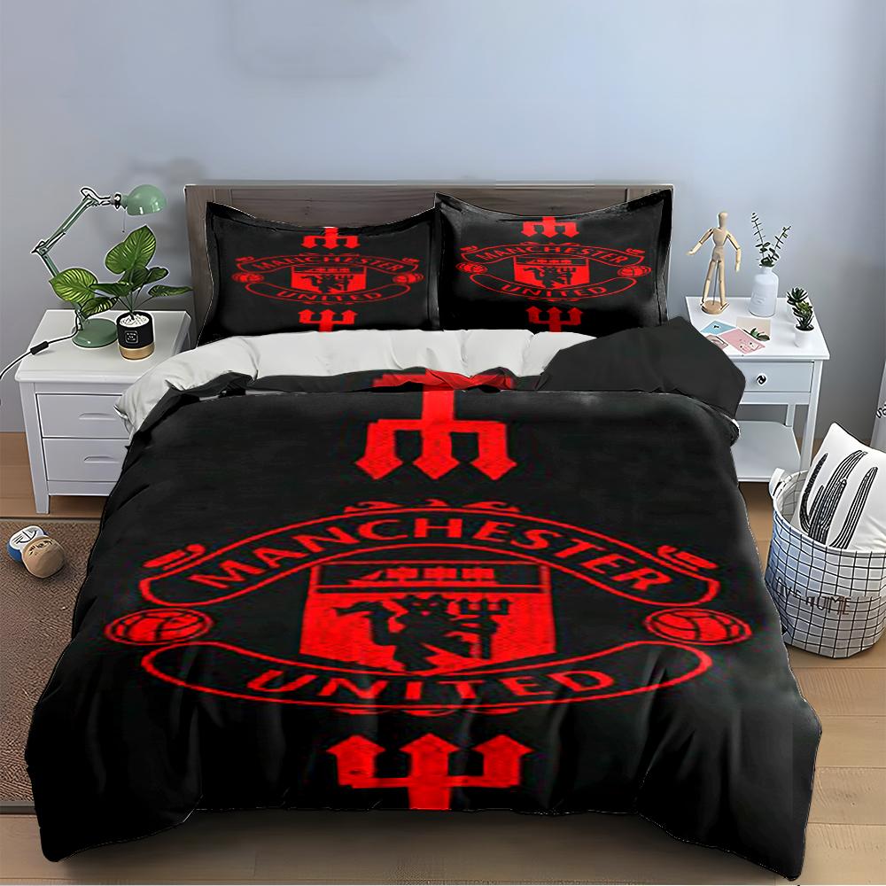 Manchester United Bedding Set Bedding set (1 duvet cover, 2 pillowcases, duvet not included)