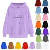 Women's Hooded Fleece Sweater Casual Loose Top Coat Couple Wear Hoodie