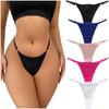 VATEIS Cotton String Cheeky Sexy Adjustable Waist Sexy Lingerie Size Women's Thongs, Thongs, Low-Rise Panties, (5-Pack, L)