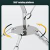 Windproof Drying Rack Stainless Steel Bra Sock Drying Holder Organizer Drying Socks Clip Multi-Functional Household Hanger