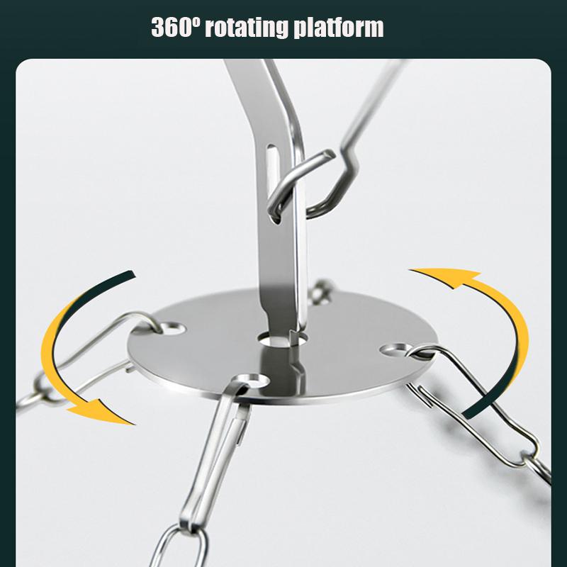 Windproof Drying Rack Stainless Steel Bra Sock Drying Holder Organizer Drying Socks Clip Multi-Functional Household Hanger