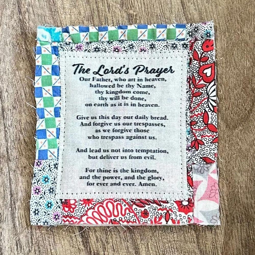 С Символикой Креста Внутри Стихи Лоскутные одеяла Индивидуально Красочный Карман Карман Молитвенное лоскутное одеяло